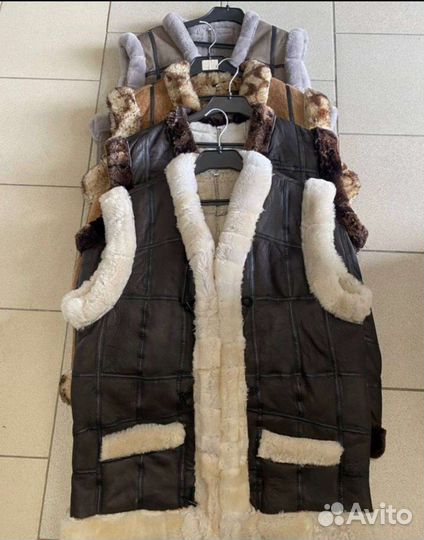 Жилетка из натурального меха