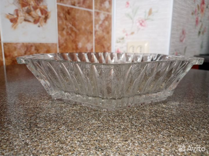 Салатник хрустальный