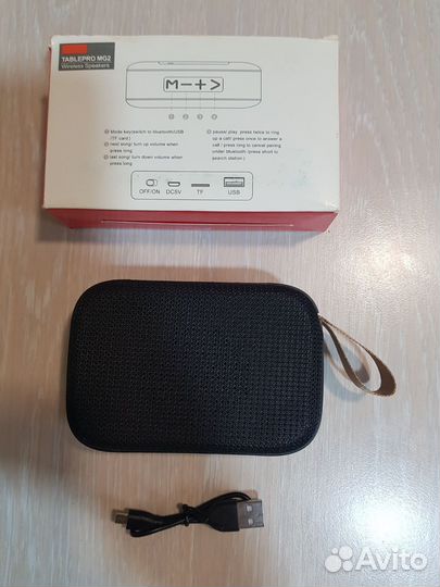 Блютуз колонка с радио