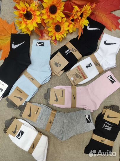Носки р. 36-41 Найк, адидас, рибок, пума, ск, фила