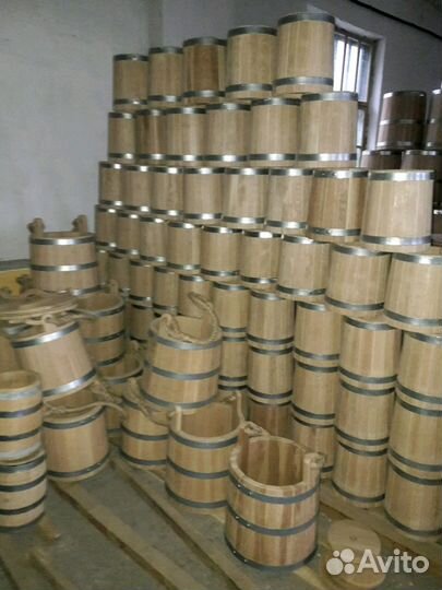 Дубовые бочки и кадки для спиртного и соления