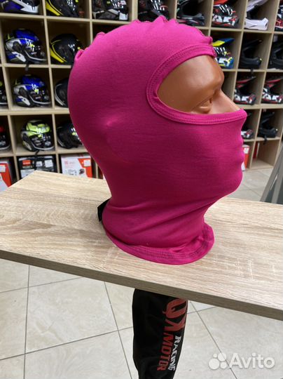 Подшлемник розовый