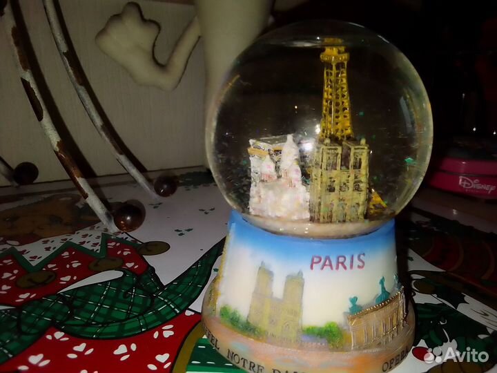 Снежный шар Париж paris opera