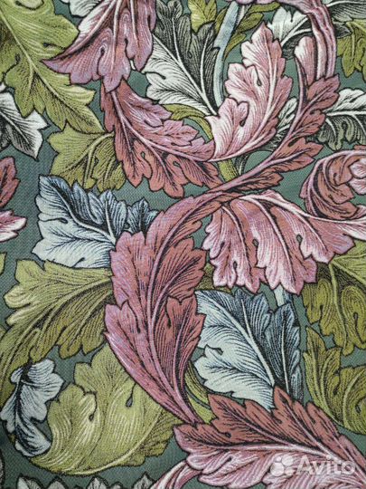 Ткань акант. В стиле У. Морриса