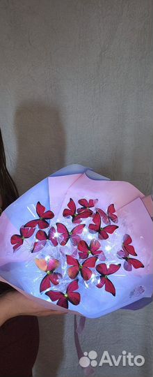 Букеты цветы из бабочек