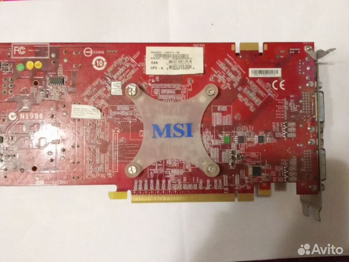 Видеокарта MSI N9600GT