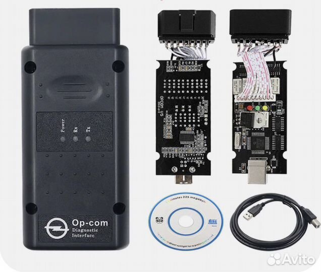 Диагностический сканер Opcom 1.9 опком Op com