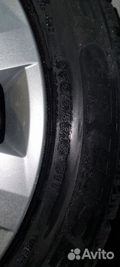 Колеса 205 55 r16 Bridgestone ICE cruiser