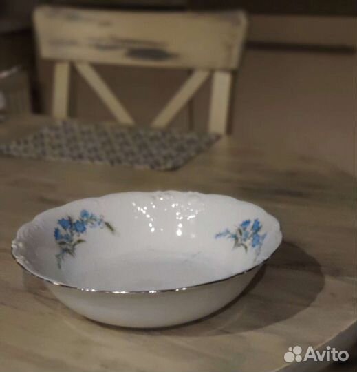 Салатник старая Польша фарфор Walbrzych