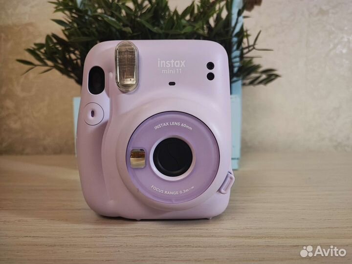 Instax mini 11 сиреневый + Чехол