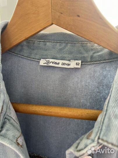 Джинсовое платье рубашка женское