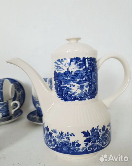Чайный сервиз. Сервиз на 6 персон. 20 век