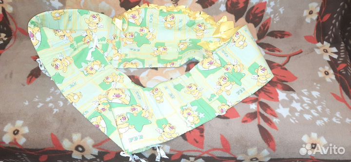 Бортики для детской кроватки