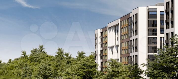 2-к. квартира, 55,4 м², 5/8 эт.