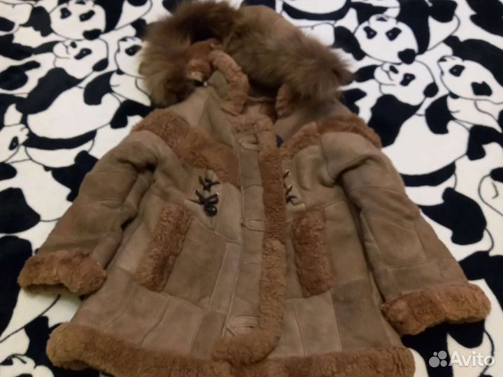 Дубленка детская