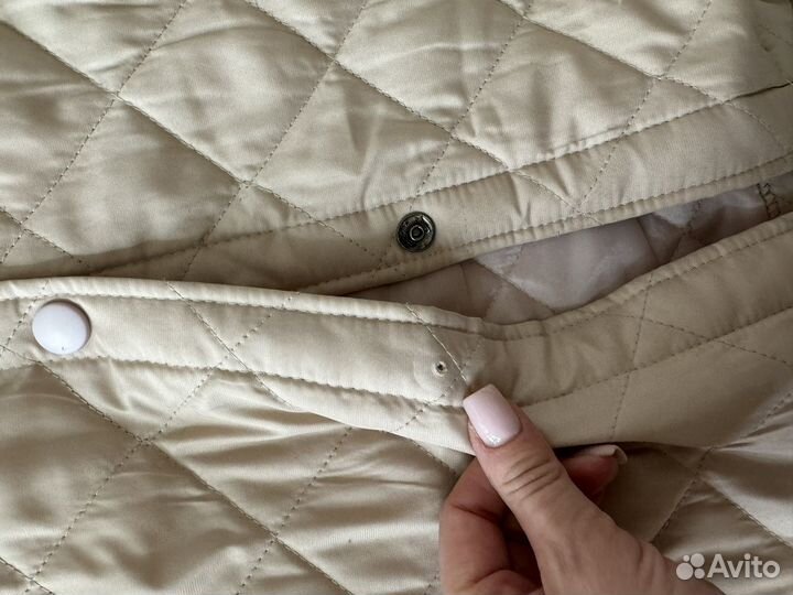 Стеганная куртка рубашка женская