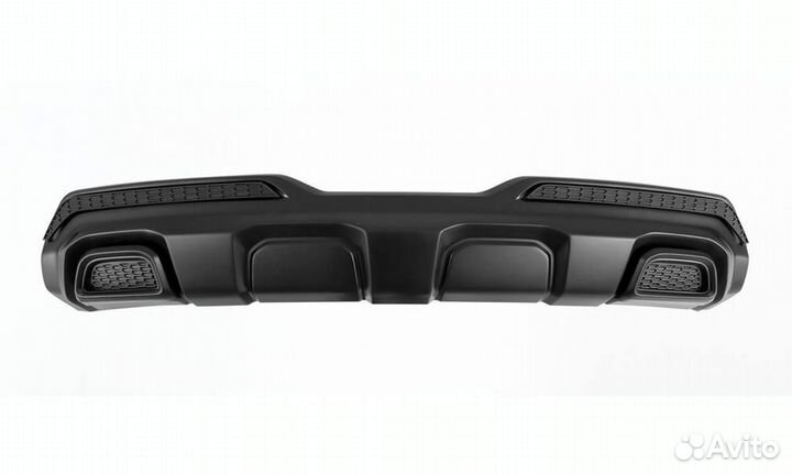 Накладка на задний бампер Юрол на Лада Xray