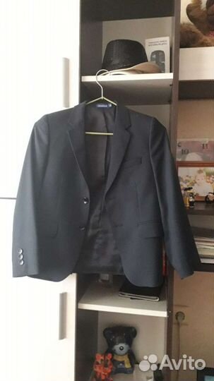 Пиджак школьный для мальчика 122 128