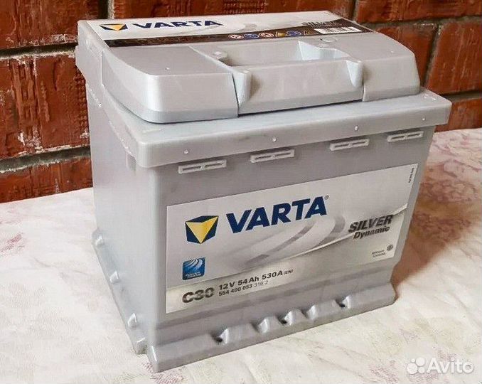 Аккумулятор Varta 54 Ah Б/у с гарантией