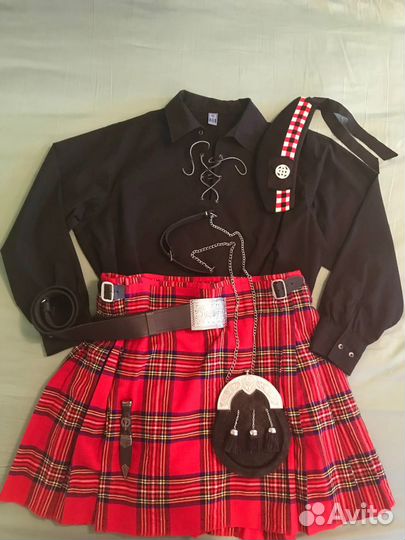 Шотландский национальный мужской костюм