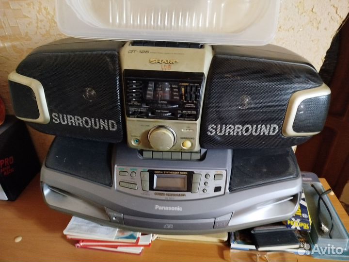 Магнитола sharp QT 125W