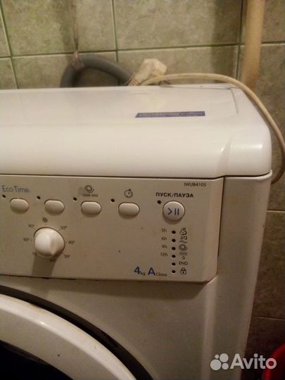 Стиральная машина бу indesit 4kg