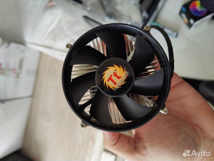 Кулер процеccорный 4пин 3пин