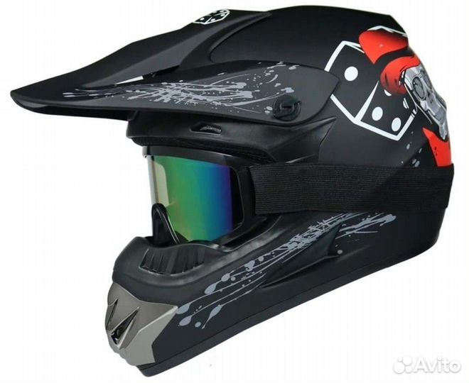 Кроссовый шлем