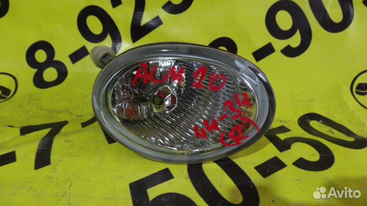 Туманка Toyota Ipsum, ACM21, ACM21W, ACM26, ACM26W