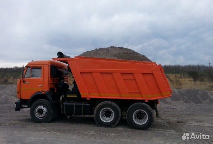 Щебень,песок