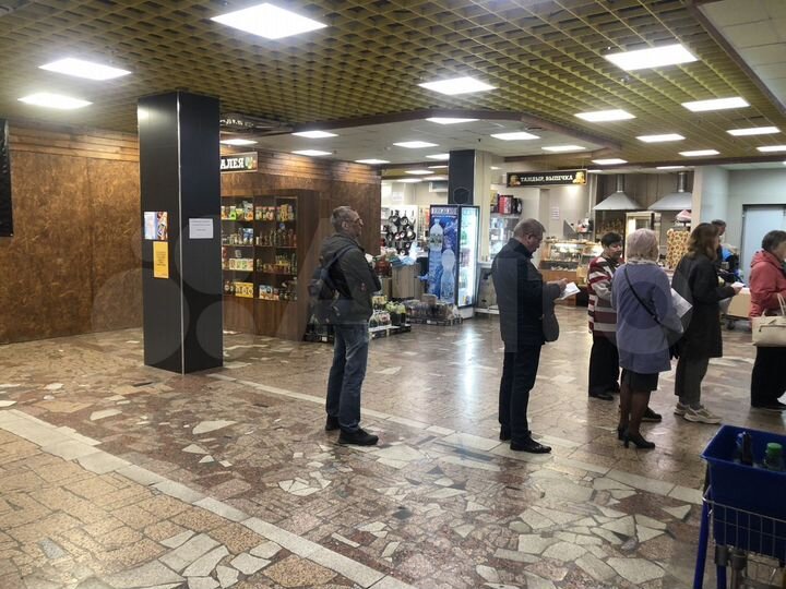 Место на продуктовом рынке, от 1м² до 25 м2