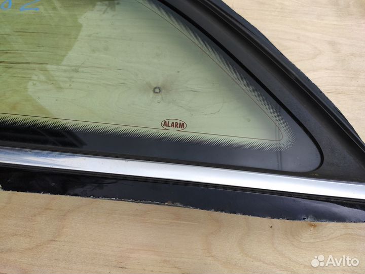Стекло заднее левое глухое Opel Vectra C Alarm