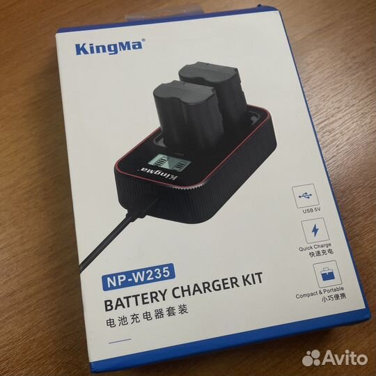 Аккумуляторы np-w235 fujifilm xt-4 NEW