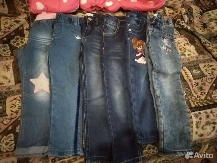 Детские вещи пакетом для девочки 98-110