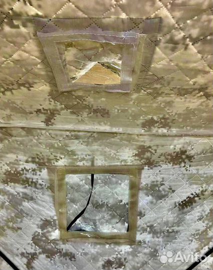 Палатка куб 3 слойная зимняя новые для рыбалки