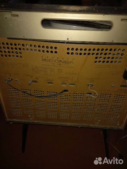 Радиола rigonda mono ригонда моно тип усрл-1