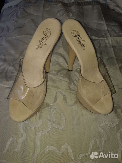 Босоножки стрипы Pleaser туфли pole dance exotic