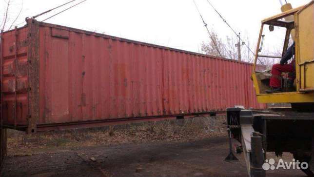 Перевозка контейнеров 40 футов