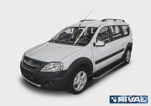 Пороги для LADA Largus Cross (2014-2021) Premium