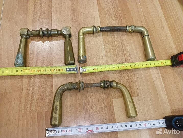 Ручки латунь антиквариат