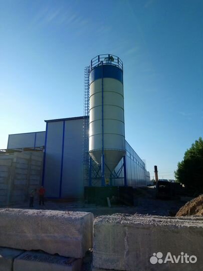 Силос цементный сцр 35-200 тонн