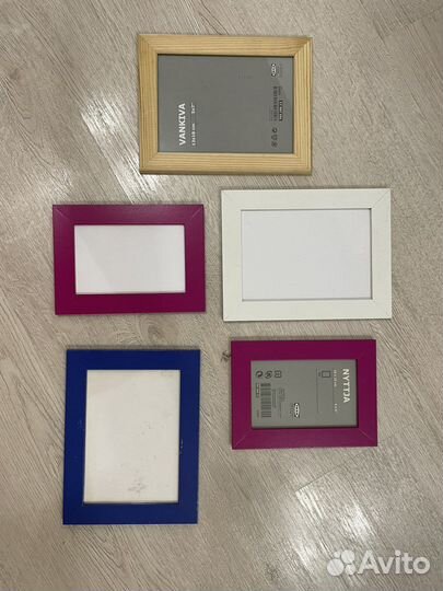 Рамки для фотографий IKEA 5 шт