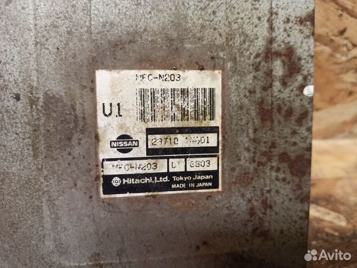 Эбу Nissan Almera N15