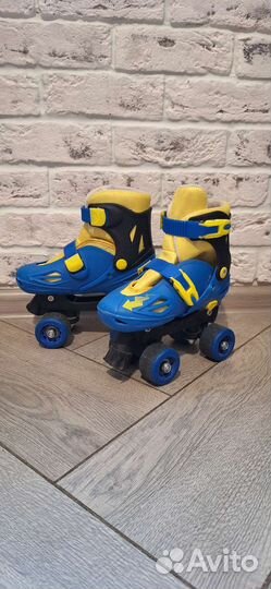 Коньки роликовые, ролики 30-33 размера