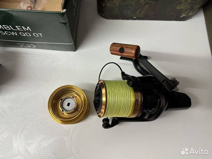 Катушка карповая daiwa 20 emblem 45 SCW QD OT