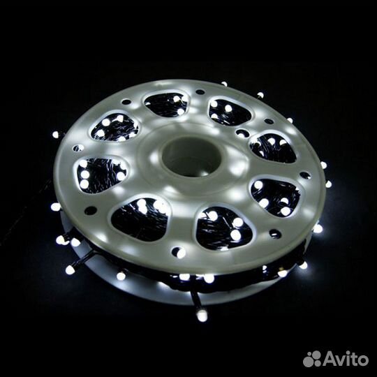 Уличная светодиодная гирлянда 50м разные цвета