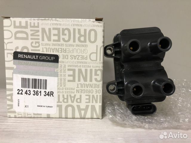 Катушка зажигания Renault 8кл