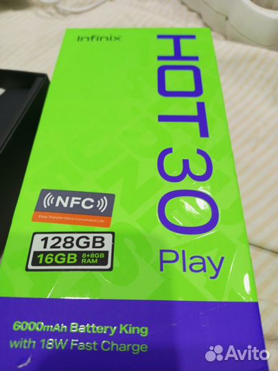 Infinix Hot 30 Play, 8/128 гб