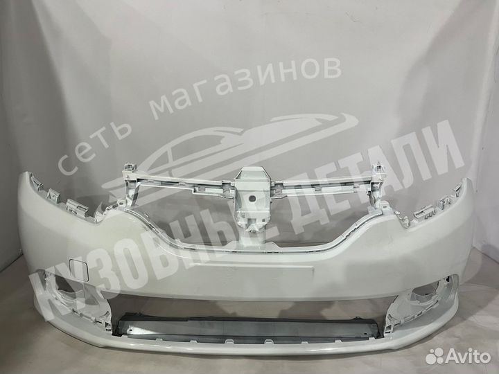 Бампер передний Рено Логан 2 с 2014 все цвета