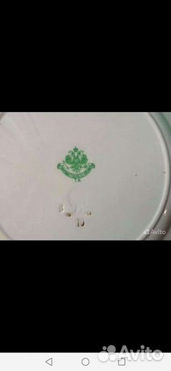 Фарфоровые тарелки Кузнецова